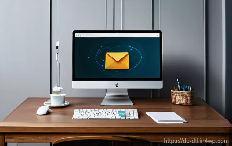 해킹으로 인한 데이터 손실 예방하기 - **Prompt:** A modern, clean office environment where a young adult, appearing focused and confident,...