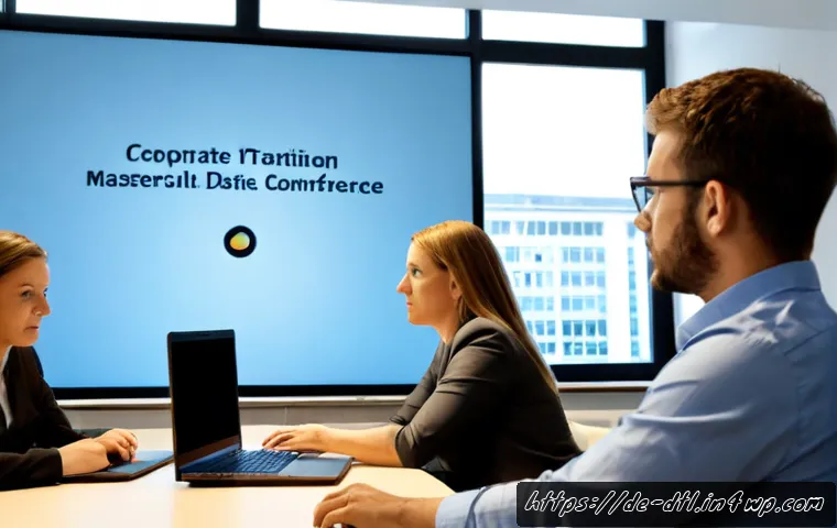Home 17 데이터 보호를 위한 교육훈련 프로그램 - Photorealistic corporate data protection training workshop in a modern German office, diverse adult ...